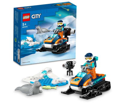 Klocki LEGO® LEGO City 60376 Skuter śnieżny badacza Arktyki